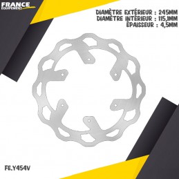 Disque de frein arrière FE-BRAKES 450 WRF