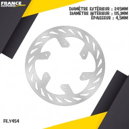 Disque de frein avant FE-BRAKES 125 WRZ