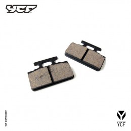 Plaquettes de frein avant simple piston YCF