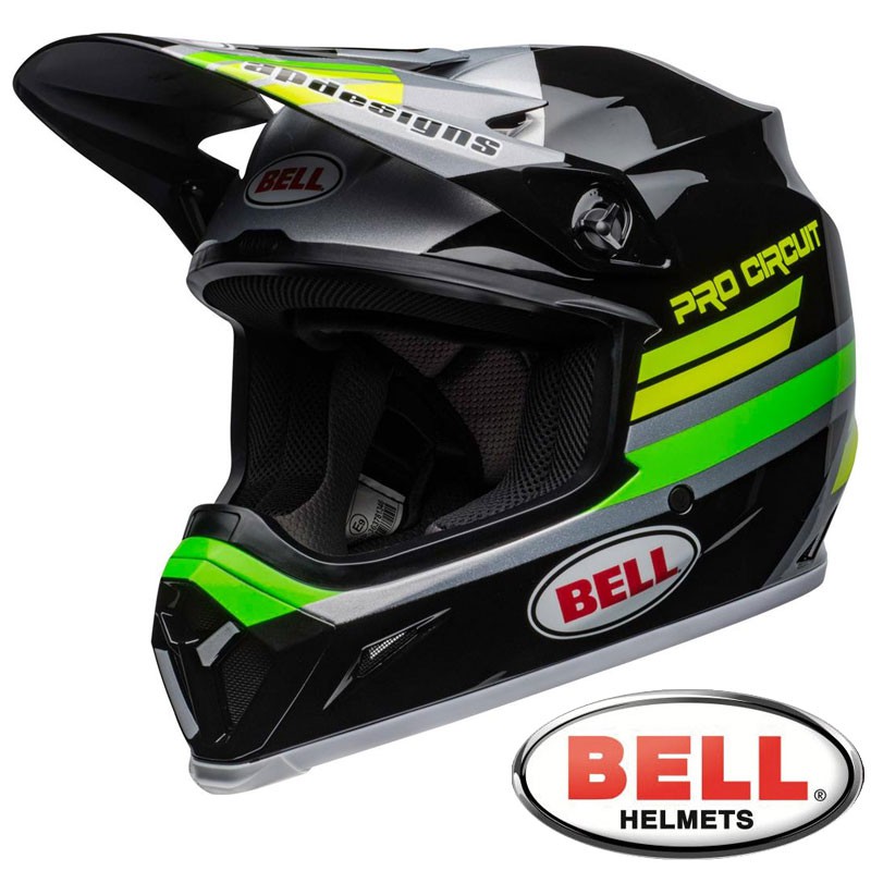 Casque BELL MX-9 Pro Circuit Replica