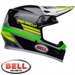 Casque BELL MX-9 Pro Circuit Replica