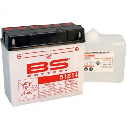 Batterie BS 51914 + pack d'acide