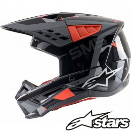 Casque ALPINESTARS ROVER S-M5 Black-Red-Gray