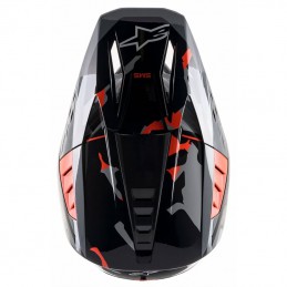 Casque ALPINESTARS ROVER S-M5 Black-Red-Gray