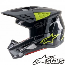 Casque ALPINESTARS ROVER S-M5 Black-Yellow-Gray