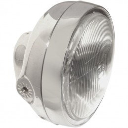 Phare classique chromé 160 mm