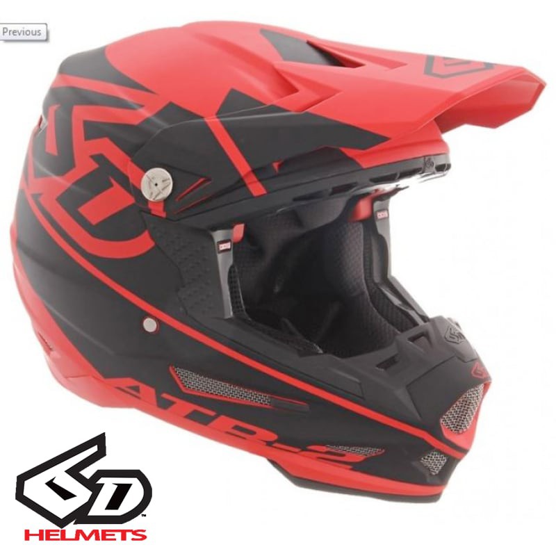 Casque 6D ATR-2 Core Red-Black