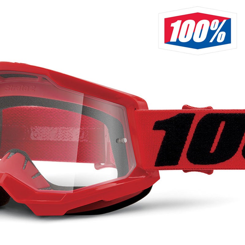 Masque 100% STRATA 2 Red