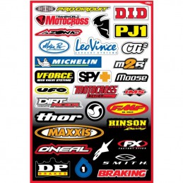 Planche de stickers FACTORY EFFEX