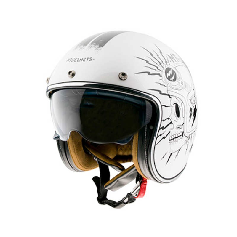 Casque jet DILER White