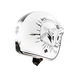 Casque jet DILER White