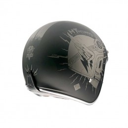 Casque jet DILER Matt black