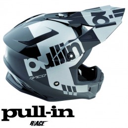 Casque PULL-IN RACE Black-silver