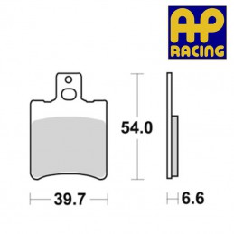Plaquettes de frein AP RACING LMP267ST