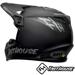 Casque BELL MX-9 FASTHOUSE Black-Grey