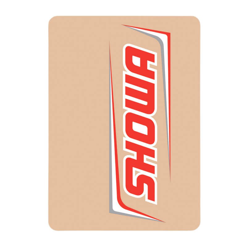 Stickers de fourche SHOWA red-gray