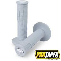 Poignées clamp-on PRO-TAPER Gray