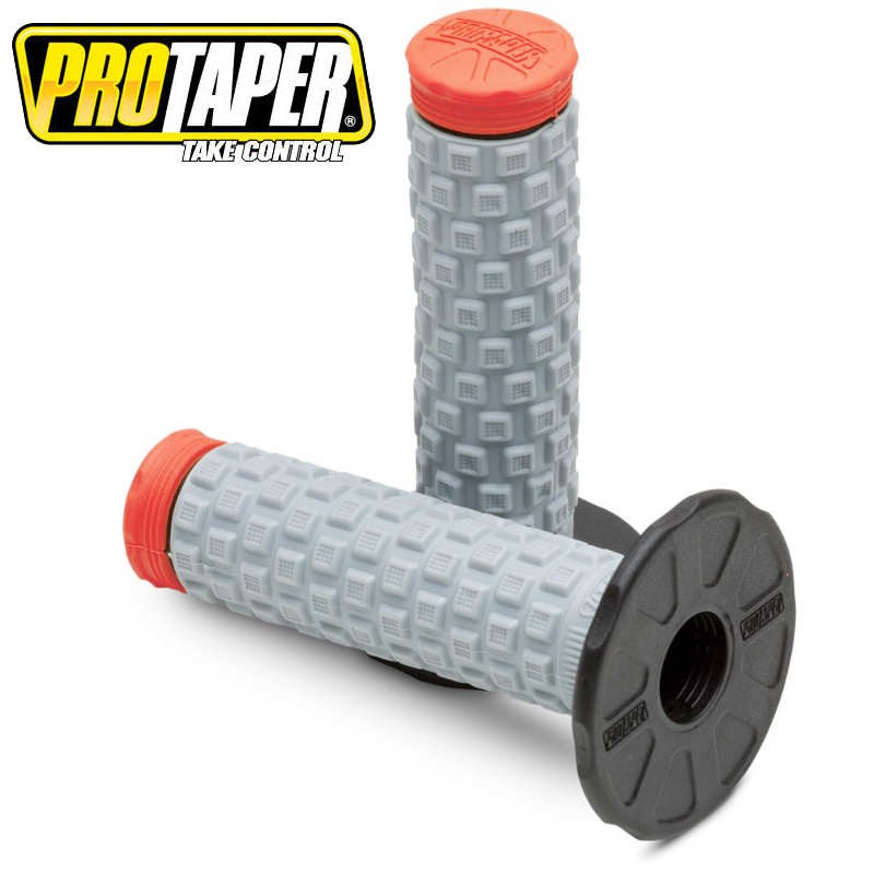 Poignées PRO-TAPER Pillow top Red