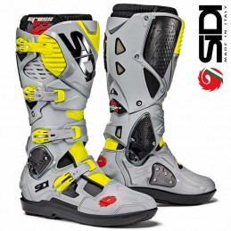 Bottes SIDI CROSSFIRE 3 SRS Grey-Yellow
