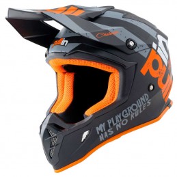 Casque PULL-IN TRASH Black-Orange