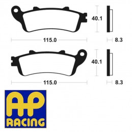 Plaquettes de frein AP RACING LMP335SF