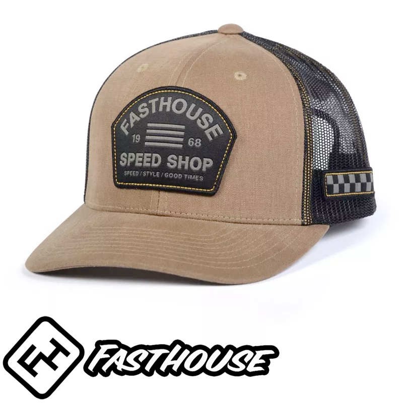 Casquette FASTHOUSE PRESTIGE Dark moss