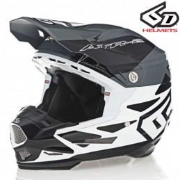 Casque 6D ATR-2 MERGE White-Gray-Black