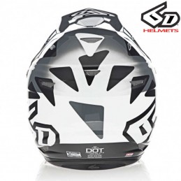 Casque 6D ATR-2 MERGE White-Gray-Black