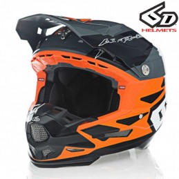 Casque 6D ATR-2 MERGE Orange-Gray-Black
