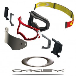 Masque OAKLEY AIRBRAKE MX Roll-Off White