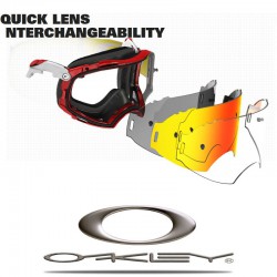 Masque OAKLEY AIRBRAKE MX Whiteout