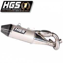 Ligne HGS CONICAL carbone HONDA 250 CRF