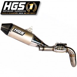 Ligne HGS CONICAL carbone HONDA 450 CRF