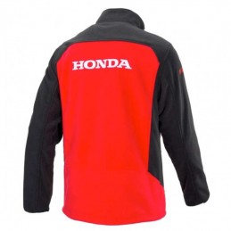 Veste polaire HONDA Rouge-Noir Veste polaire HONDA Rouge-Noir