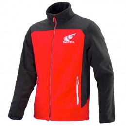 Veste polaire HONDA Rouge-Noir