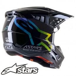 Casque ALPINESTARS S-M5 COMPASS HUE Glossy