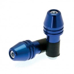 Embouts de guidon ø18mm bleu