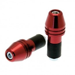 Embouts de guidon ø18mm rouge
