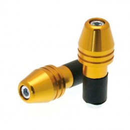 Embouts de guidon ø18mm doré
