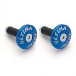 Embouts de guidon ø12mm bleu