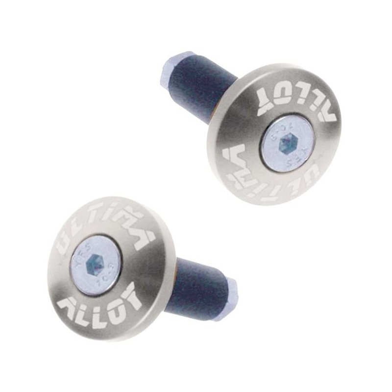 Embouts de guidon ø12mm gris