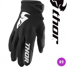 Gants enfant THOR SECTOR Black