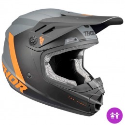 Casque enfant THOR SECTOR Black-Orange