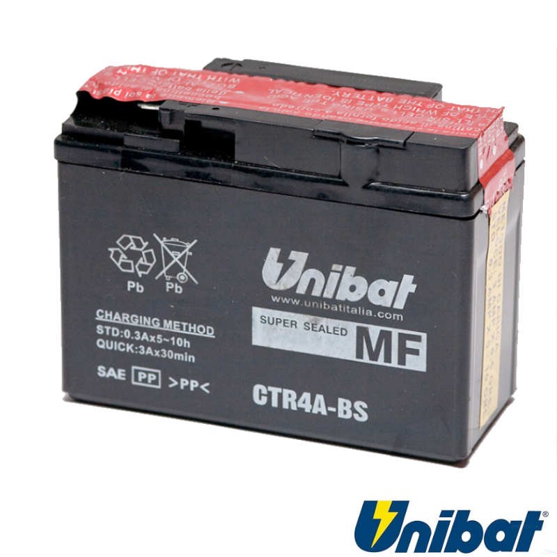 Batterie UNIBAT CTR4A-BS Batterie UNIBAT CTR4A-BS