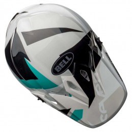 Casque BELL MX-9 SEVEN Battleship Aqua