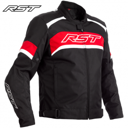 Blouson RST PILOT Noir-Rouge