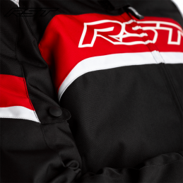 Blouson RST PILOT Noir-Rouge