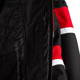 Blouson RST PILOT Noir-Rouge