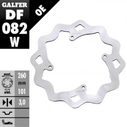 Disque de frein avant GALFER 450 CRF