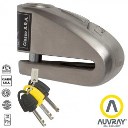 Antivol bloc disque alarme AUVRAY DK10 Classe SRA